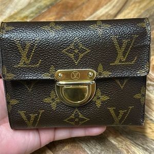 LOUIS VUITTON monogram Koala compact wallet